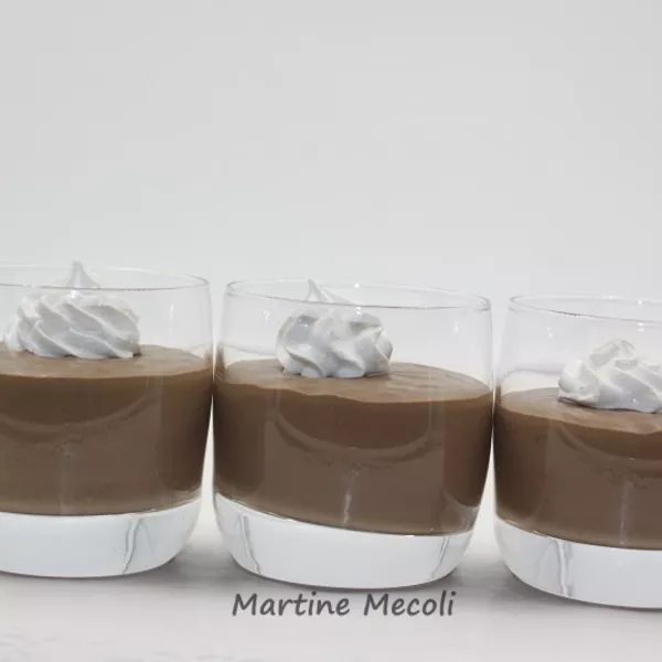 Crème mousseuse au chocolat sans cook'in