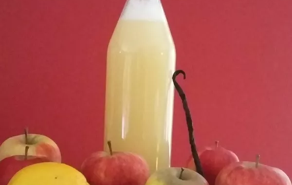 Jus pomme vanille