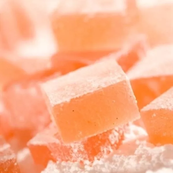 Loukoums aux litchis et à la rose