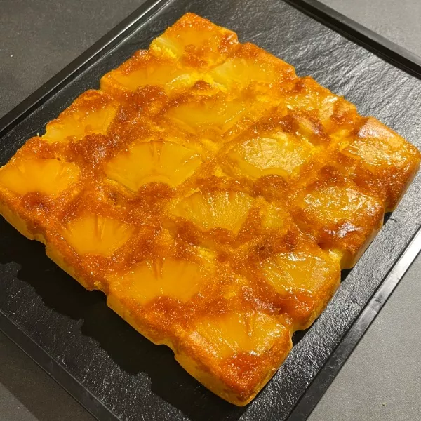 gâteau à l'ananas