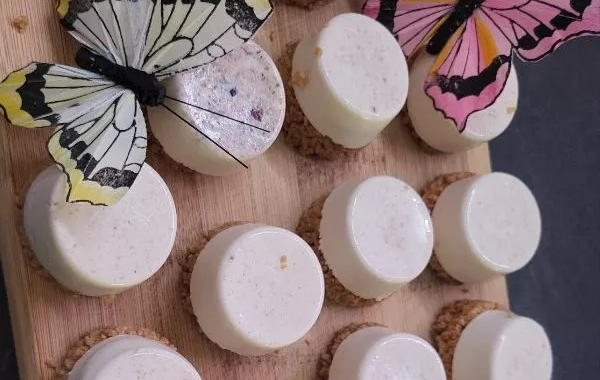 Panna cotta fleurie