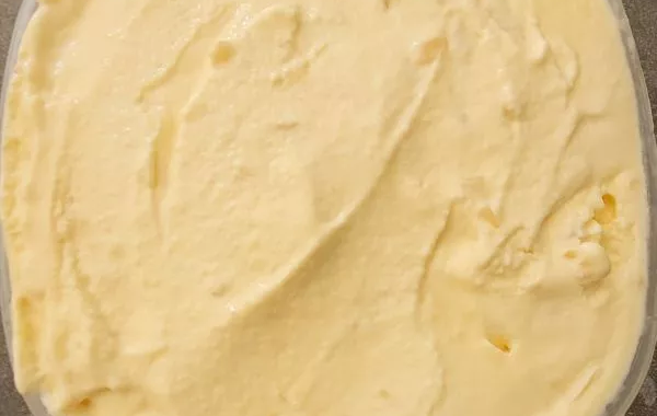 Glace au gingembre confit