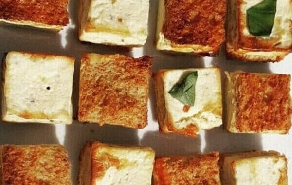 Mini cubes fromagers