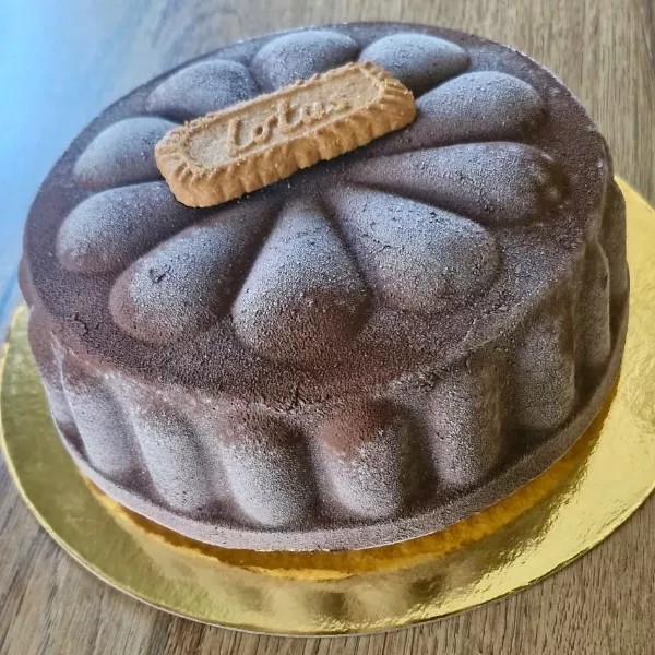 Entremet aux spéculoos (moule Florea)