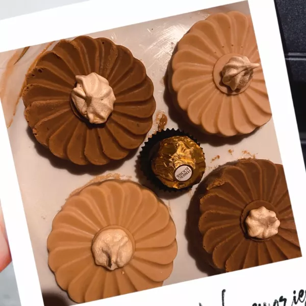 Crémeux aux ferrero rocher