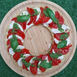 Tarte fraîcheur tomates pesto