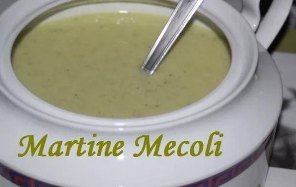 Velouté de courgettes pour grande tablée