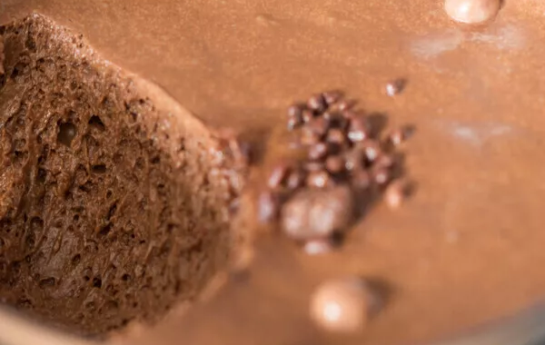 Mousse chocolat sans sucre ajouté