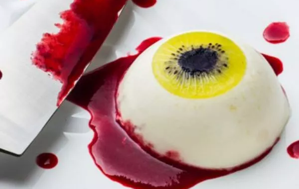 Panna cotta oeil