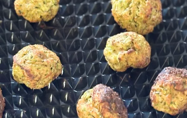 Boulettes de courgettes au four