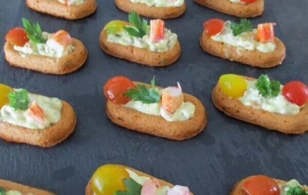 Barquettes savarin au thon