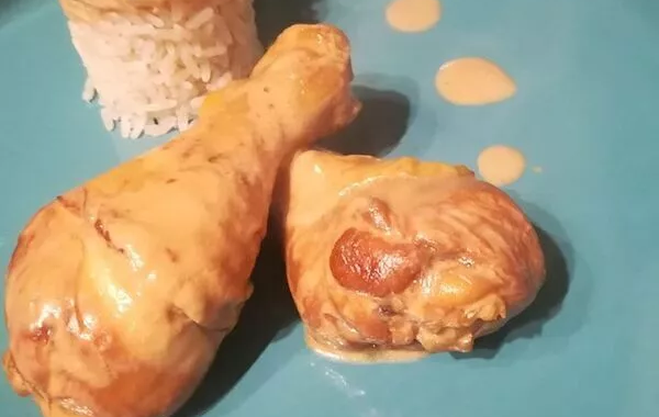 Pilons de poulet au lait de coco avec le Tornado MA 43