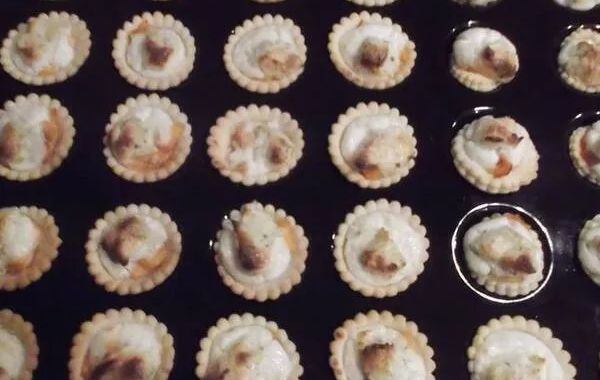 Mini tartelettes saumon tartare