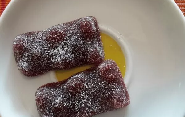 Pâte de fruit sans pectine à la fraise