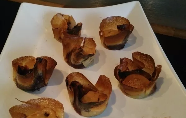 Croustillant banane nutella