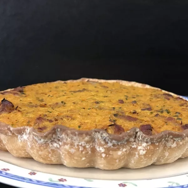 Tarte à la carotte sans gluten 