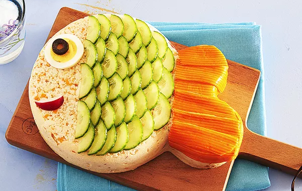 Terrine de poisson au poivron rouge