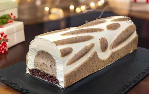 Bûche Vanille Praliné (IG bas)