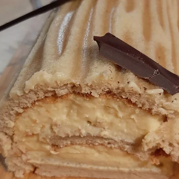 buche pain d'épices mandarines canelle