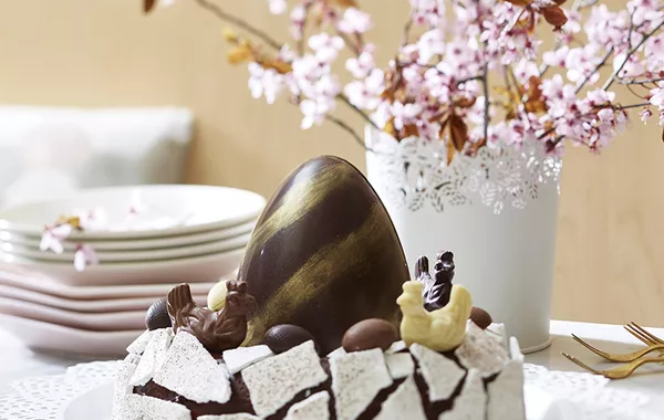 Nids de Pâques au chocolat