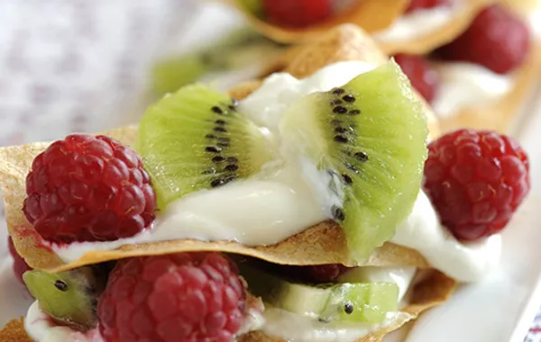 Mille-feuille de fruits