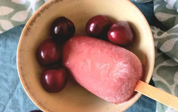 Sorbet cerise sans mix