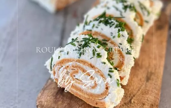 Roulé potiron chèvre