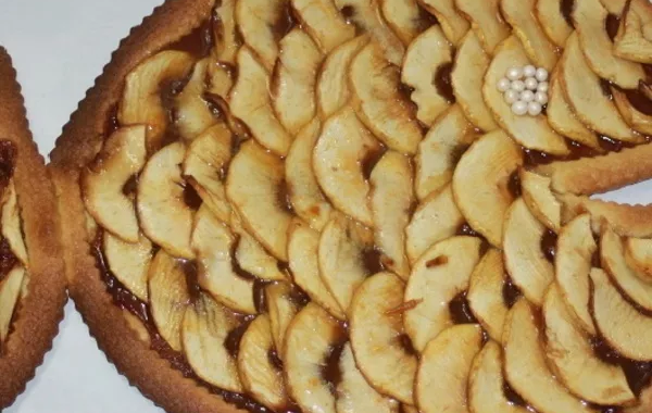 Tarte aux pommes du premier avril sans cook'in