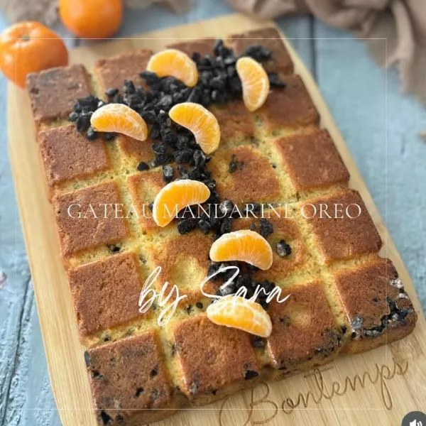 Gâteau mandarine oréo