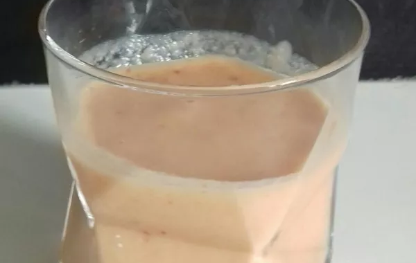 Smoothie abricots et fruits rouges