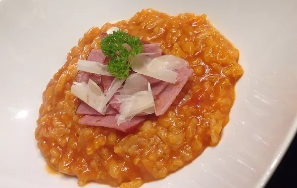 Risotto fumé à la tomate (Dude)