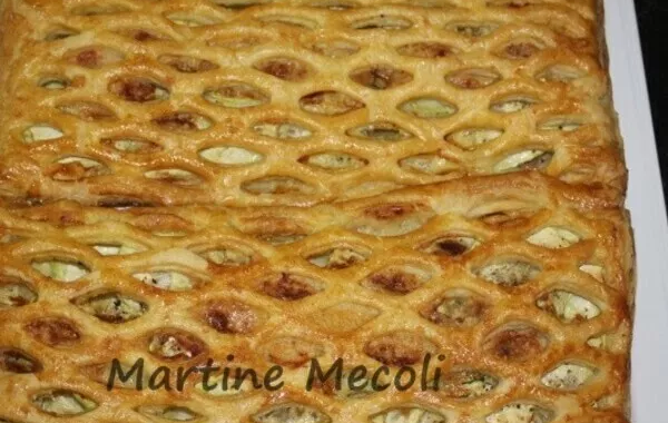 Jalousies aux courgettes et jambon