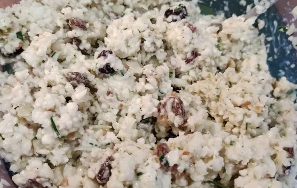 Salade de Chou-fleur - Noix - Boursin 🥗