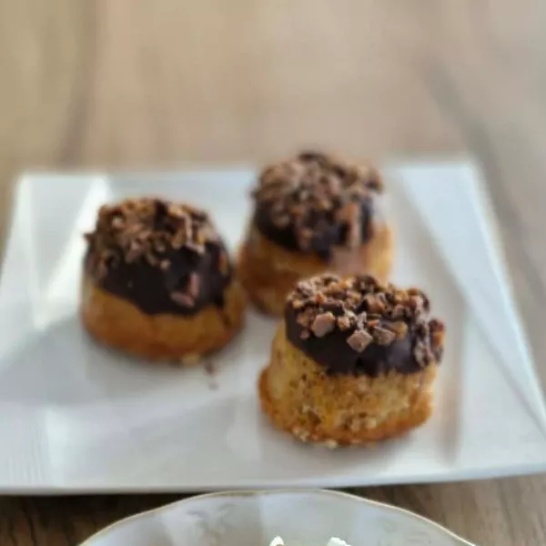 Diamants moelleux aux amandes au Air fryer recette pour les enfants avec les chaudrons magiques