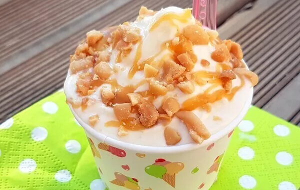 Sundae Caramel Cacahuètes