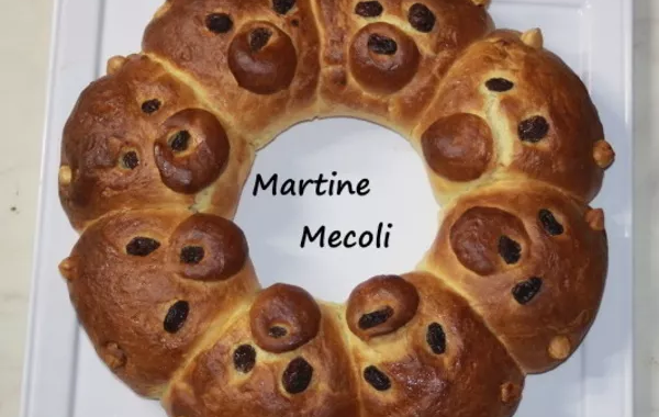 Couronne briochée de petits ours
