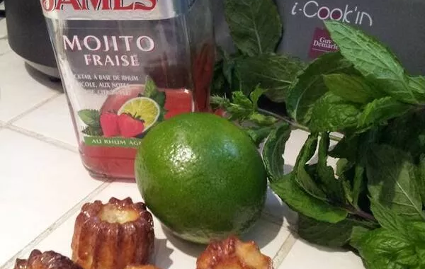 Cannelés mojito fraise