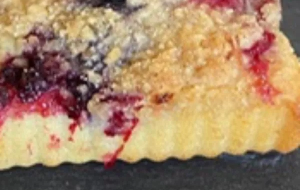 Moelleux « crumble » aux fruits des bois