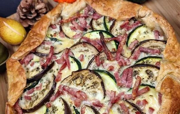 Tarte légère aux légumes