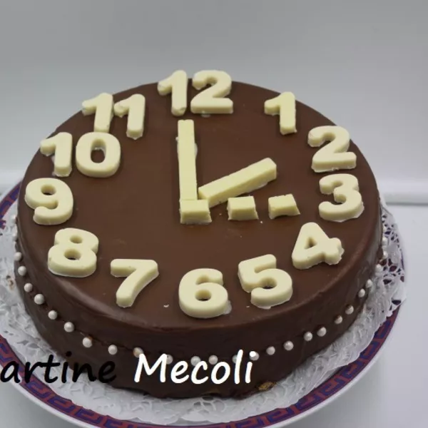 Gâteau horloge sans cook'in