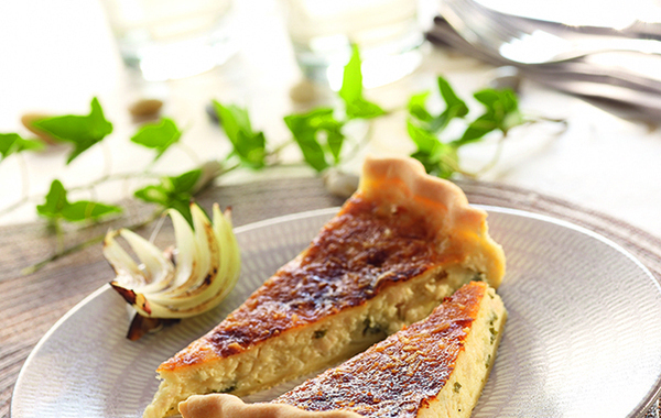 Tarte au Brillat Savarin