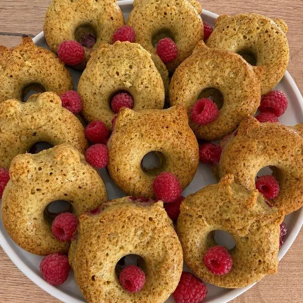 donuts pistache framboise