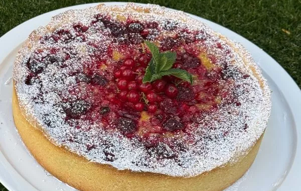 Gâteau aux groseilles
