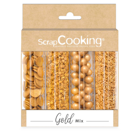 Gold mix 62gr - Décors sucrés