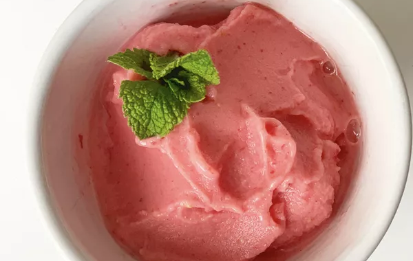 Glace à la fraise