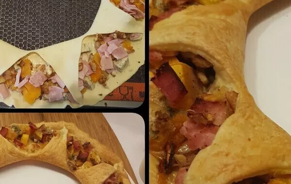 Tarte couronne au potiron