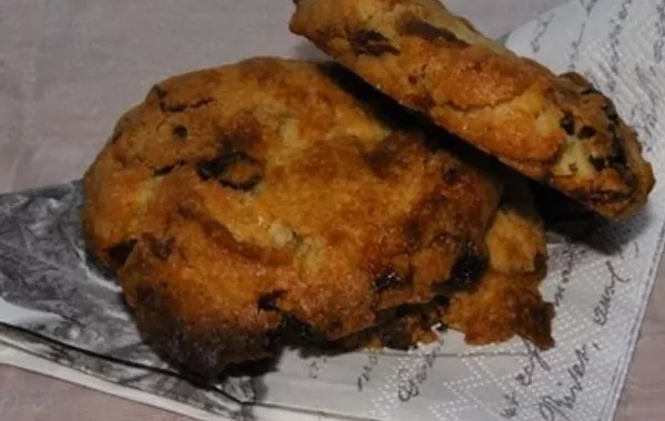 Cookies chocolat blanc / cranberries