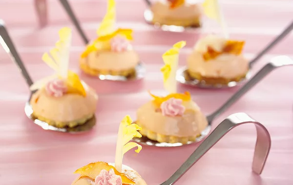 Tartelettes de tarama et de haddock fumé