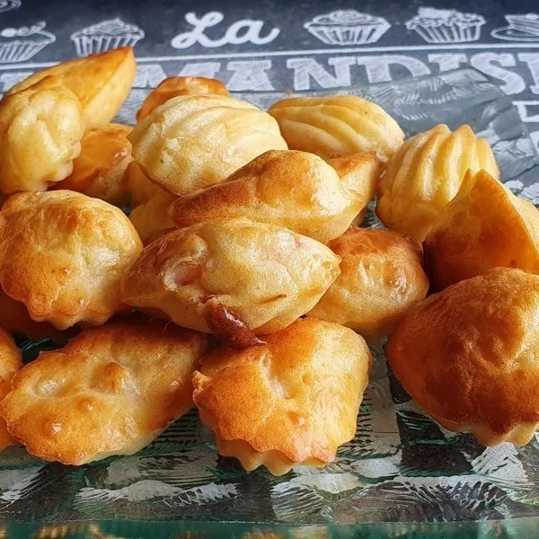 Mini madeleines crevettes et pastis