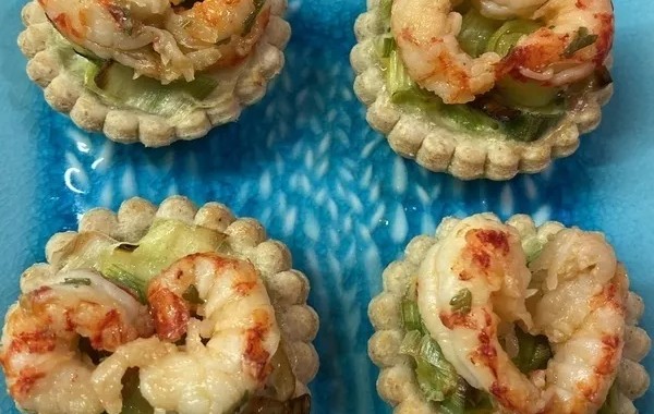 Tartelettes aphrodisiaques aux poireaux